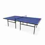 Table de ping pong INDOOR bleue Nagano- table avec 2 raquettes et 4 balles, pour utilisation intérieure, sport tennis de table Photo2