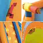 Opblaasbaar speelkasteel met water – Amboise - dubbele opblaasbare waterglijbaan, springkussen voor kinderen, 5 x 3,4 x 2,65 m Photo3