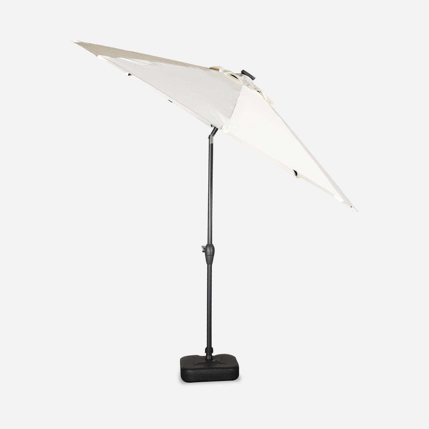 Hélios, achthoekig ø270cm LED parasol Photo2