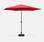 Parasol, sombrilla central, redondo, Rojo, 300cm | Touquet | sweeek