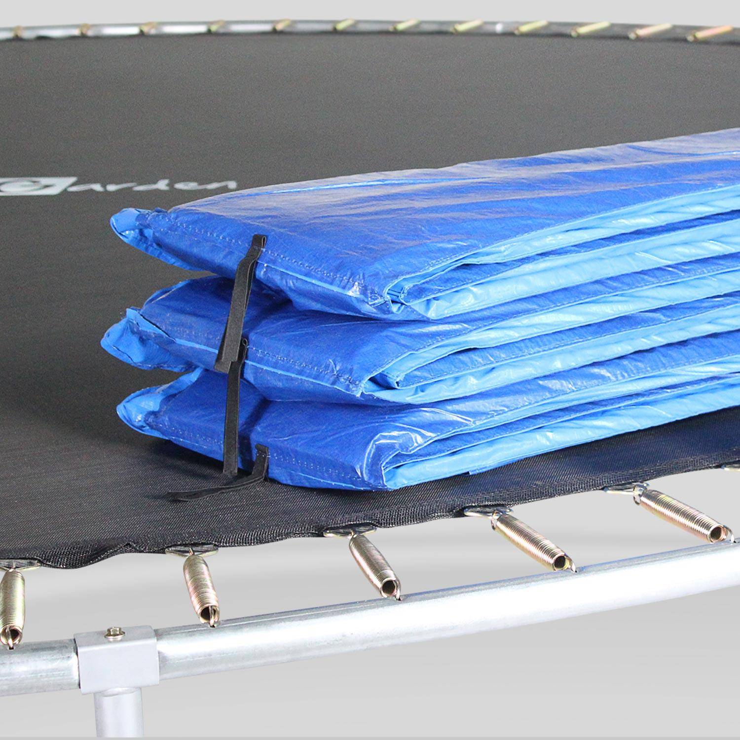 Almofada protetora de molas, em azul, para cama elástica de 245 cm - Pluton XXL,sweeek,Photo2