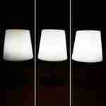 LAMPADA S COLOR - LED-tafellamp 28cm groengrijs - Heldere decoratieve tafellamp, Ø 16cm Photo6