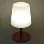 LAMPADA S COLOR - LED-tafellamp 28cm rood - Heldere decoratieve tafellamp, Ø 16cm Photo3