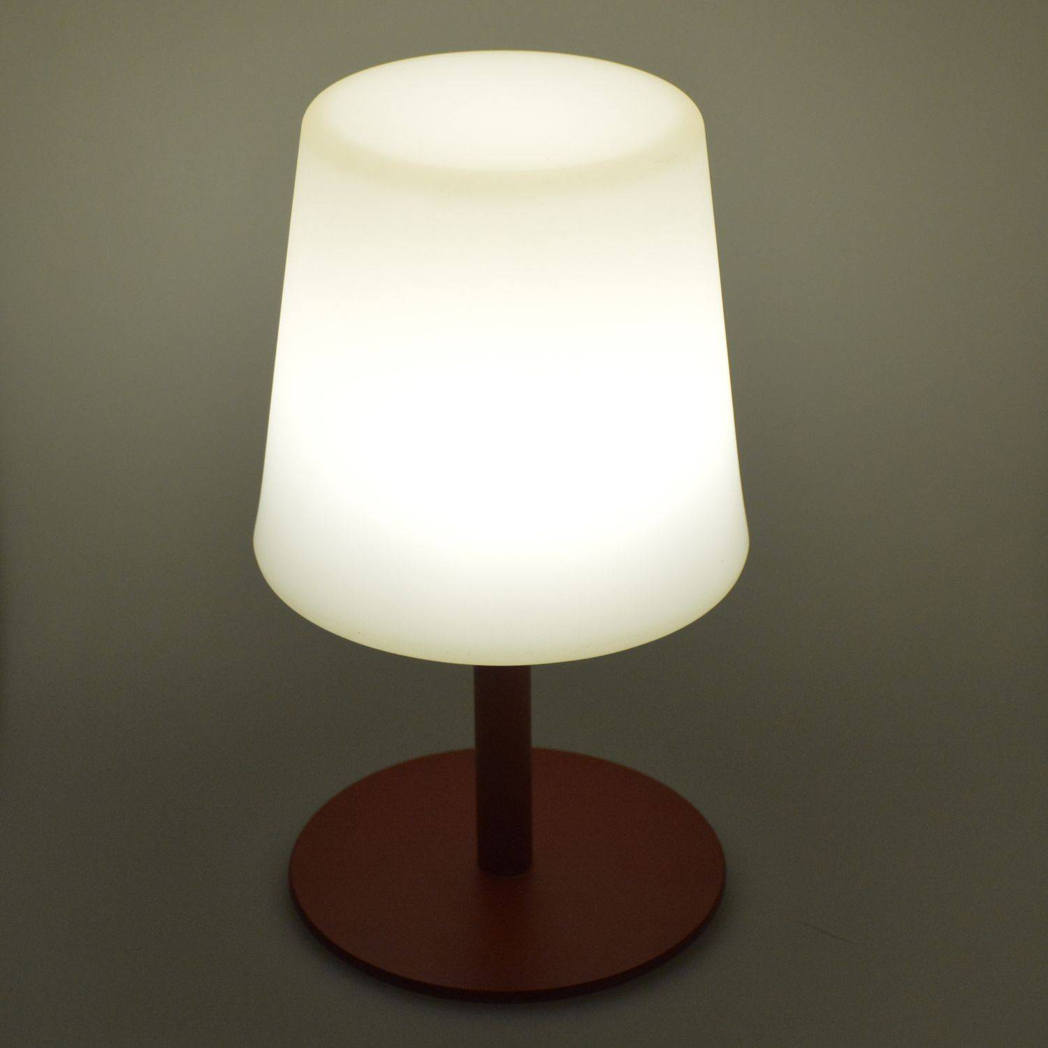 LAMPADA S COLOR - LED-tafellamp 28cm rood - Heldere decoratieve tafellamp, Ø 16cm Photo3