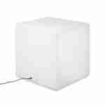 40cm LED Cube - Decorative light cube, 16 colours, 40cm, rechargeable, remote control Photo1