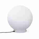 LED light 50cm - Decorative bright sphere, 16 colours, Ø 50 cm, wireless induction charger Photo4