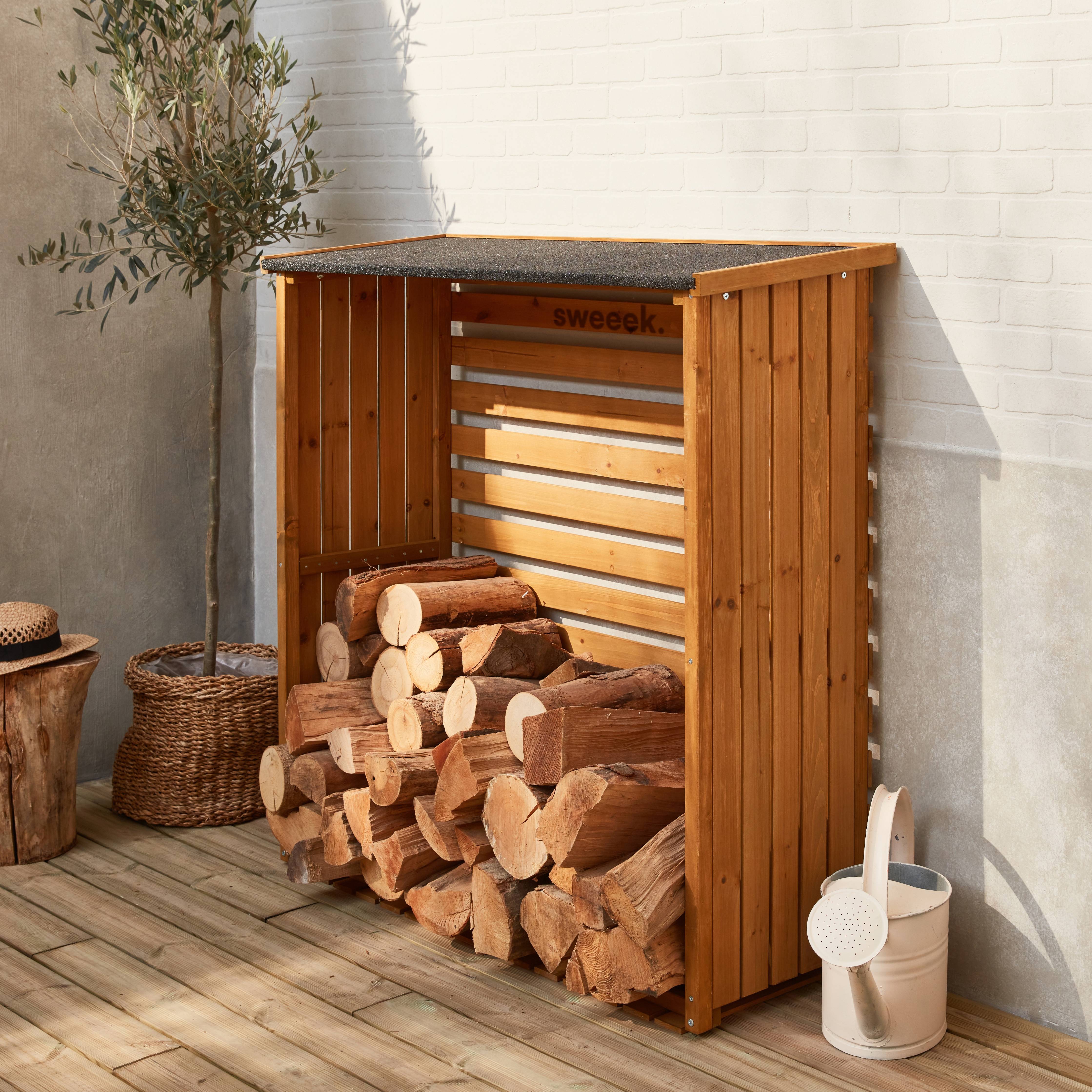 log shelters