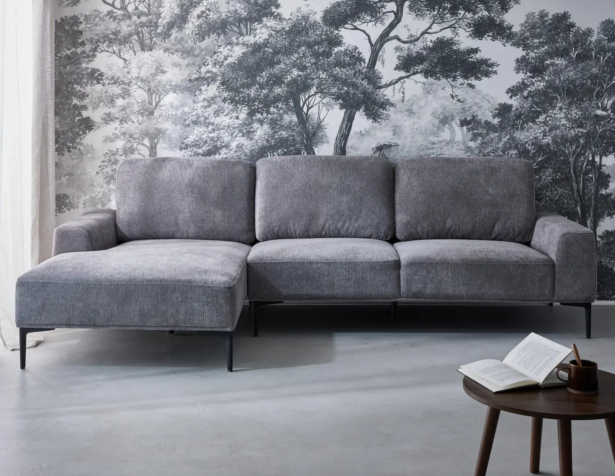 Sofa w stylu vintage i industrialnym