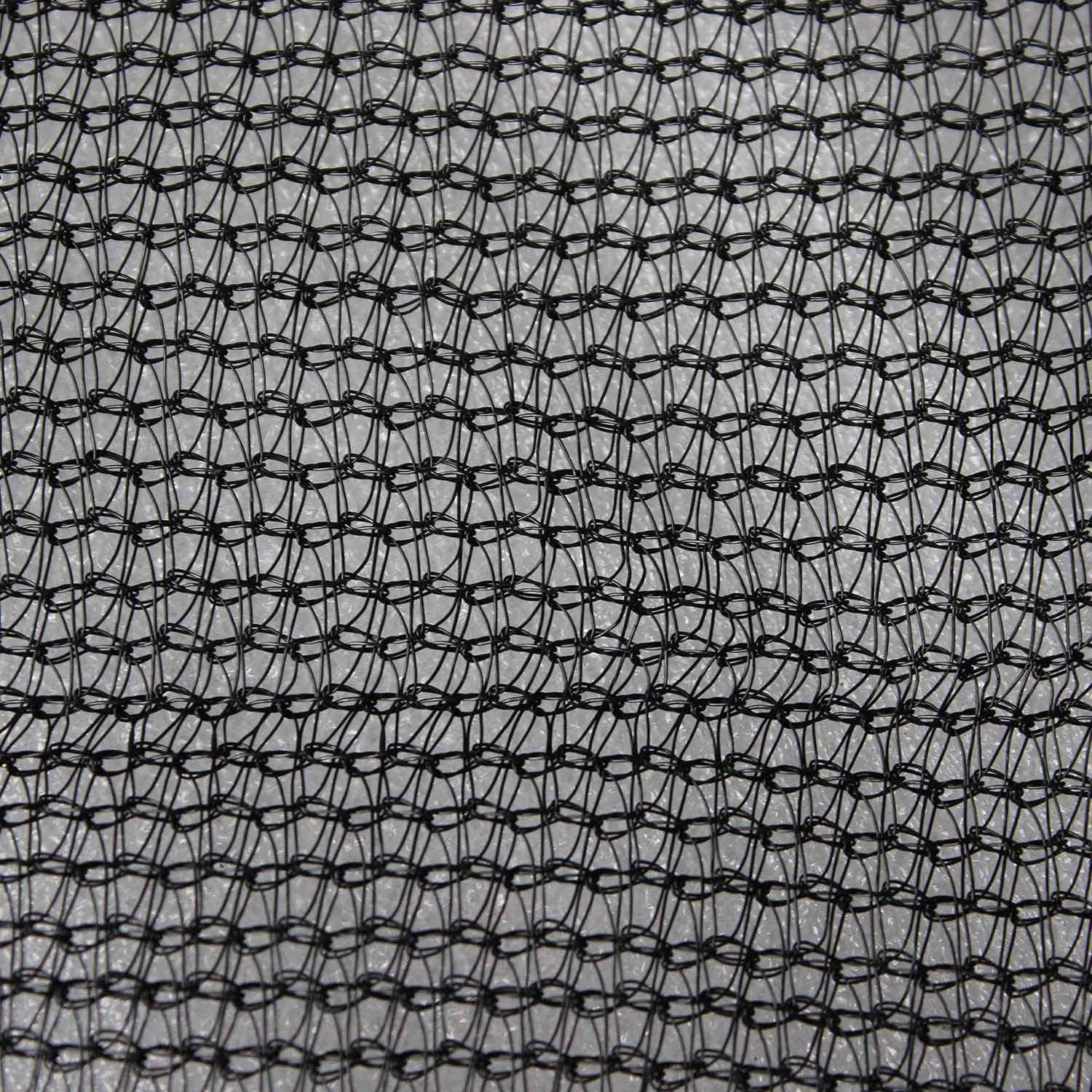 Sicherheitsnetz für sweeek Trampolin - Ø180cm, Farbe Schwarz mit gelbem Reißverschluss,sweeek,Photo3