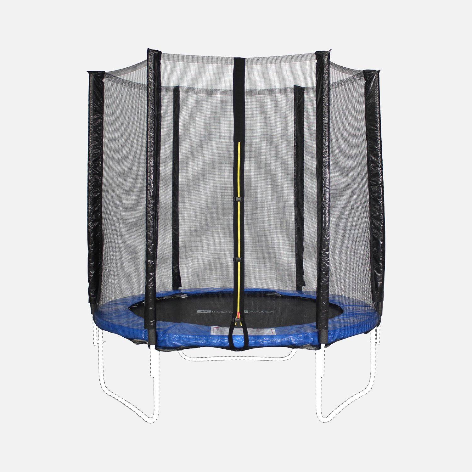 Kit Aste Di Ricambio Per Trampolino – 8 Pezzi Da 254 Cm Con Protezioni In Schiuma E Fissaggi