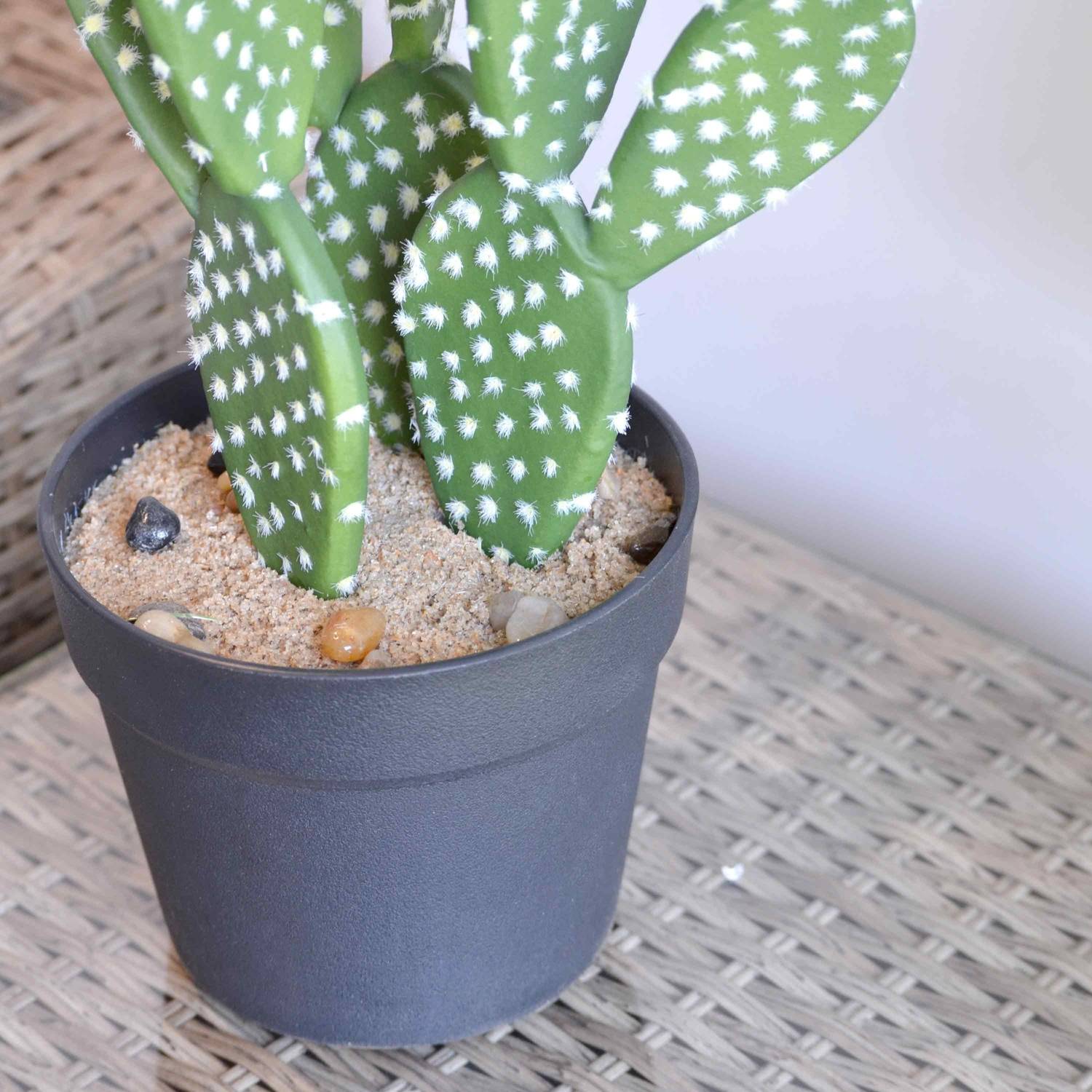 Pianta cactus artificiale da interno, 72 cm Photo4