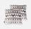 Decoratieve kussens - set van 2 - Polyester - 40x40cm - Terracotta/Grijs | sweeek