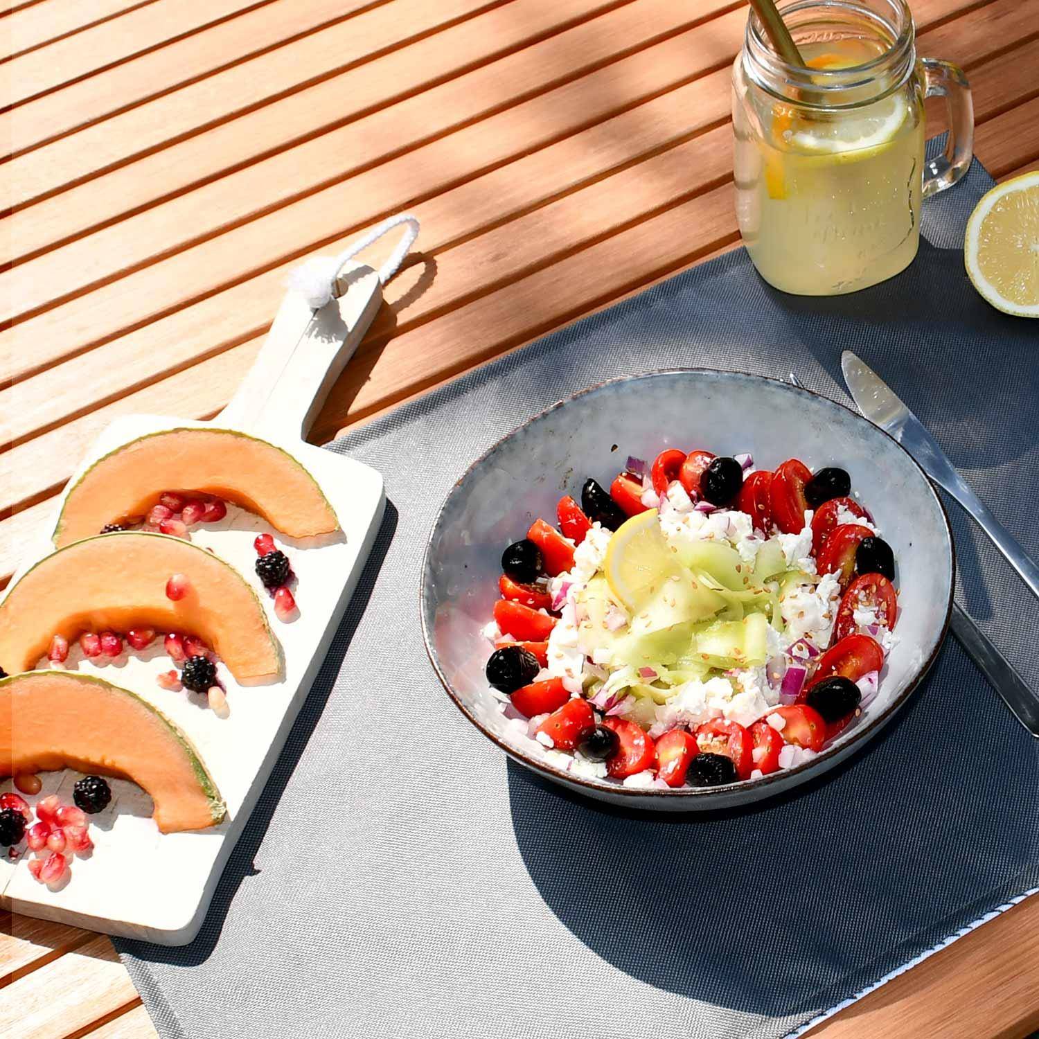 Set van 8 polyester placemats 35x50cm - Ethnique  Photo3