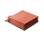 Stoelkussens - Set van 4 - 43x40cm - omkeerbaar - Terracotta | sweeek