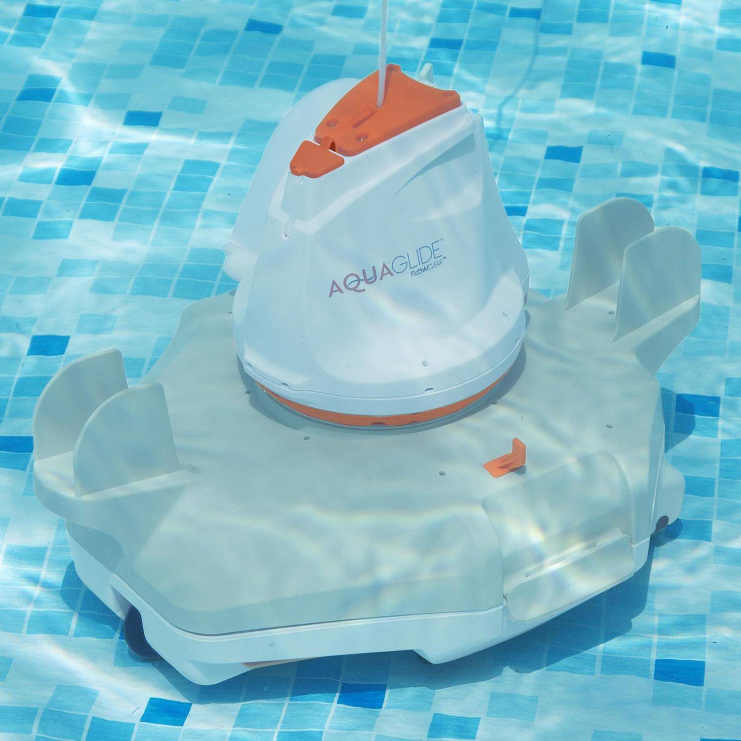 Robot aspirador Flowclear aquaglide para piscinas de fondo plano de hasta 20m².,sweeek,Photo3