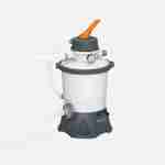 Filtre à sable Flowclear 3,028 m3/h, pompe 85 watts avec diffuseur Chemconnect et préfiltre  Photo2
