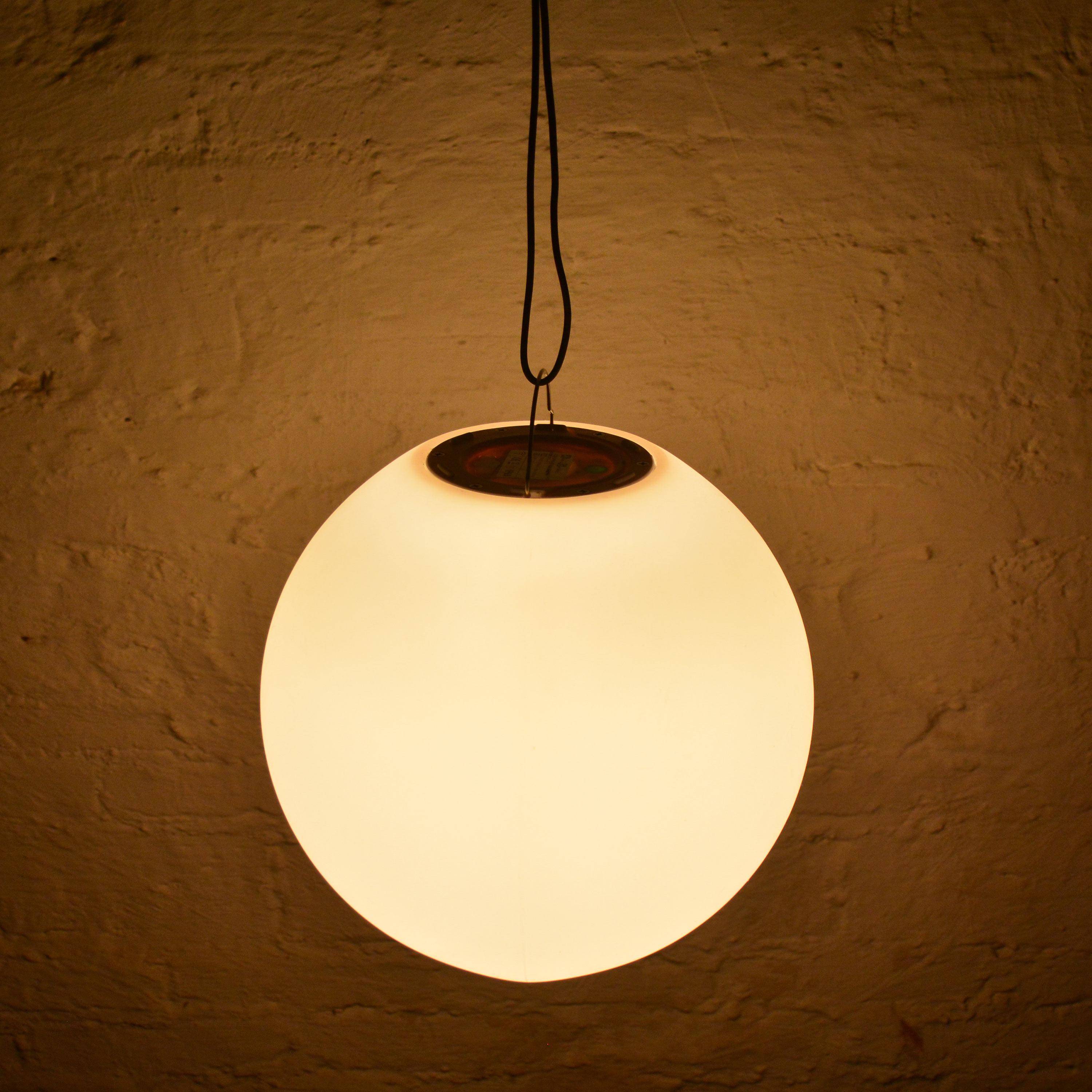 Lampada a sfera LED luce bianca con batteria ricaricabile, Sfera LED, 30x30x28 cm Photo1
