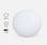 LED-Kugel 40cm - Dekorative Leuchtkugel, Ø40cm, warmweiß, mit Fernbedienung | sweeek