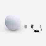 LED Bollamp 40cm – Decoratieve lichtbol, Ø40cm, warm wit, afstandsbediening Photo6