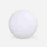 Boule LED 40cm – Sphère décorative lumineuse, Ø40cm, blanc chaud, commande à distance Photo2