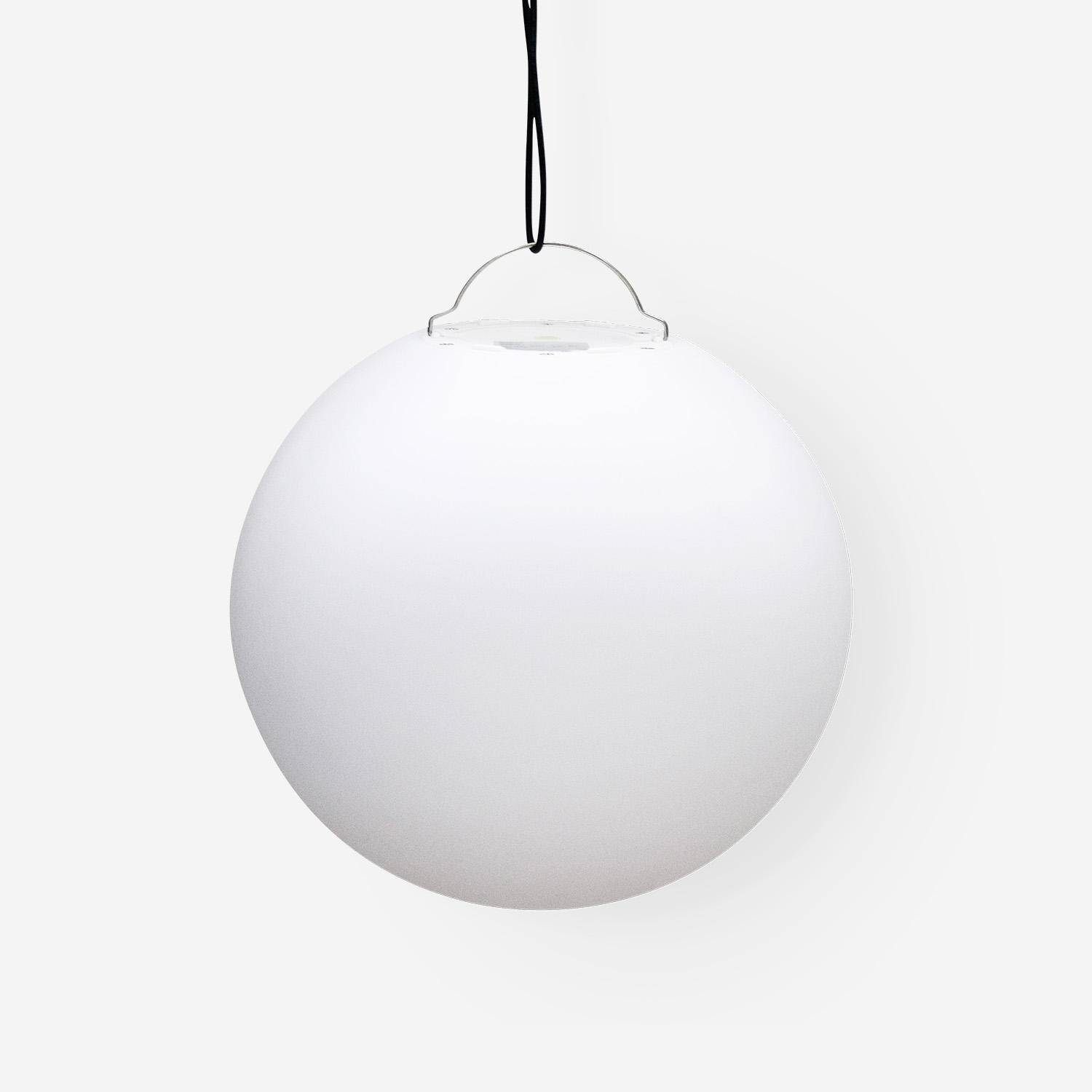 LED-Kugel 50cm - Dekorative Leuchtkugel, Ø50cm, warmweiß, mit Fernbedienung Photo4
