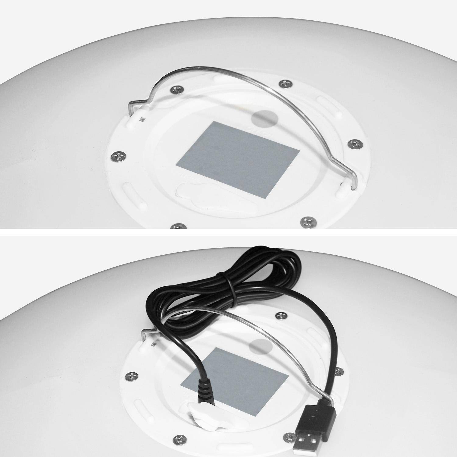 LED-Kugel 50cm - Dekorative Leuchtkugel, Ø50cm, warmweiß, mit Fernbedienung Photo6