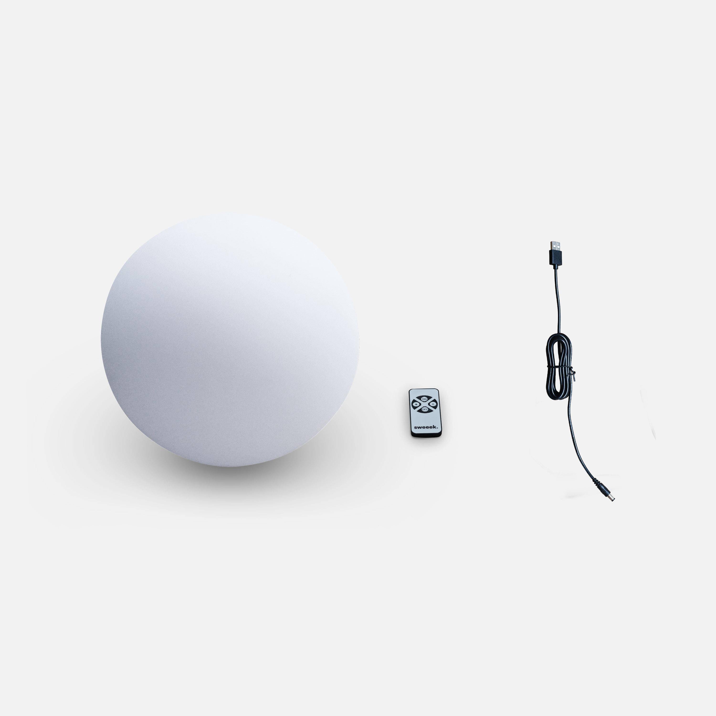 LED Bollamp 60cm, decoratieve lichtbol, Ø60cm, warm wit, afstandsbediening Photo5