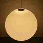 Bola LED 60cm - Esfera de luz decorativa, Ø60cm, branco cálido, controlo remoto Photo5