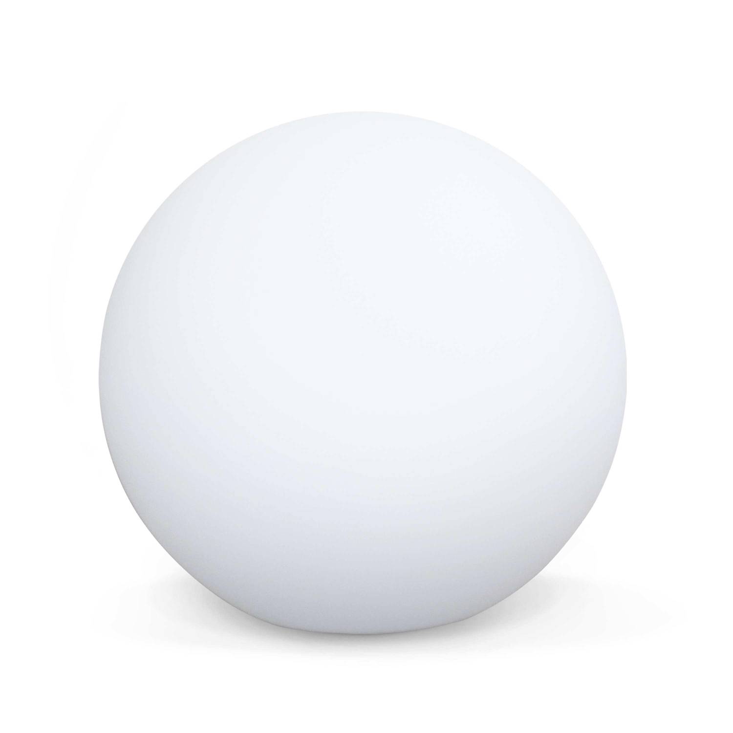  Sfera LED 60cm - Sfera luminosa decorativa, Ø60cm, bianco caldo, telecomando Photo1