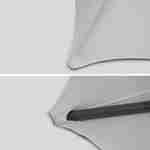 Stehtisch für Empfänge - GALA - Stehtisch, klappbar, Ø80 cm x 110 cm + Abdeckung aus Polyester, Weiß Photo3