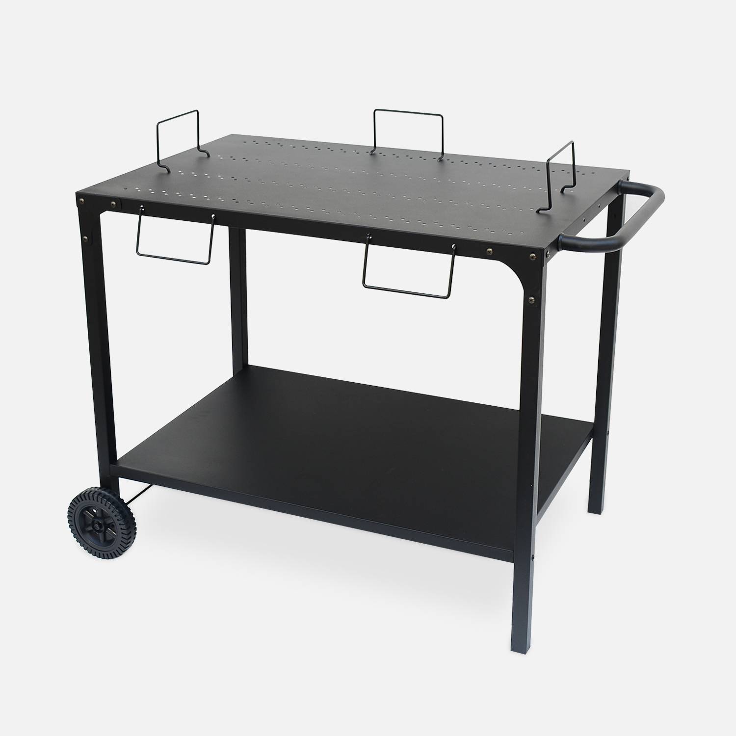 Trolley voor bakplaat