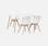 Eetthoek Hedvig - Eettafel met stoelen - 120cm - 4 stoelen - Wit | sweeek