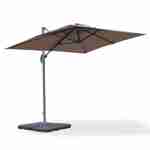 Biscarosse parasol déporté rectangulaire 2x3m Photo2