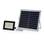 Solar buitenlamp met bewegingsdetector LED 20W met zonnepaneel, afstandsbediening, warm wit, 6000mAh lithiumbatterij | sweeek
