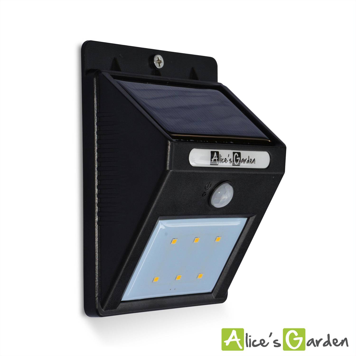 Solar LED Leuchten- 6er-Set mit Bewegungsmelder, Lithium-Batterie, warmweiß, wasserdichte Außenleuchte, solarbetriebene Wandleuchte Photo5