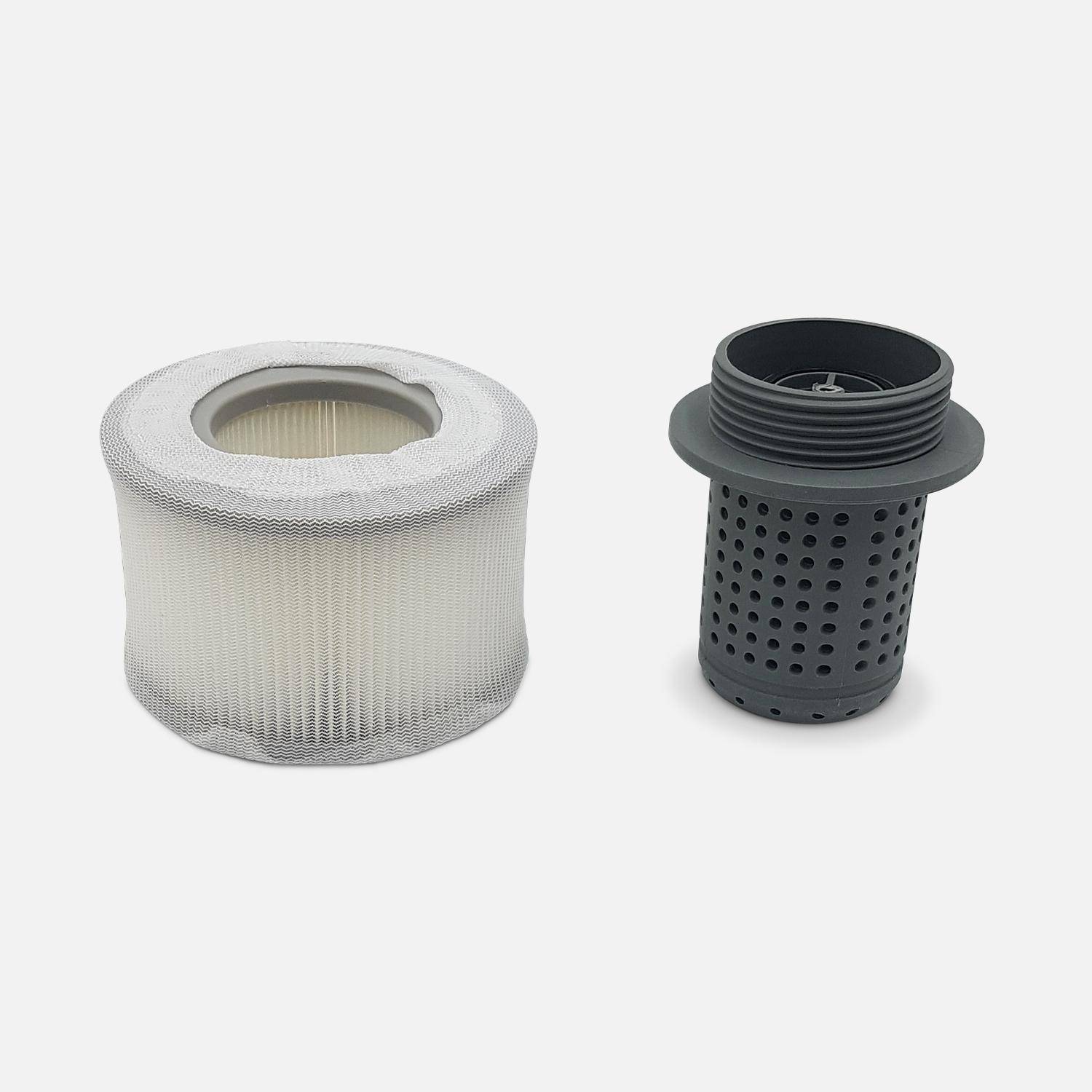 Kit anti-particules pour spas gonflables MSPA avec filtre, filet de protection et support de filtre Photo4
