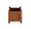 Colombe vierkant houten bloembak, 45 x 45 cm, 40 L - autoclaaf grenen bloempot | sweeek