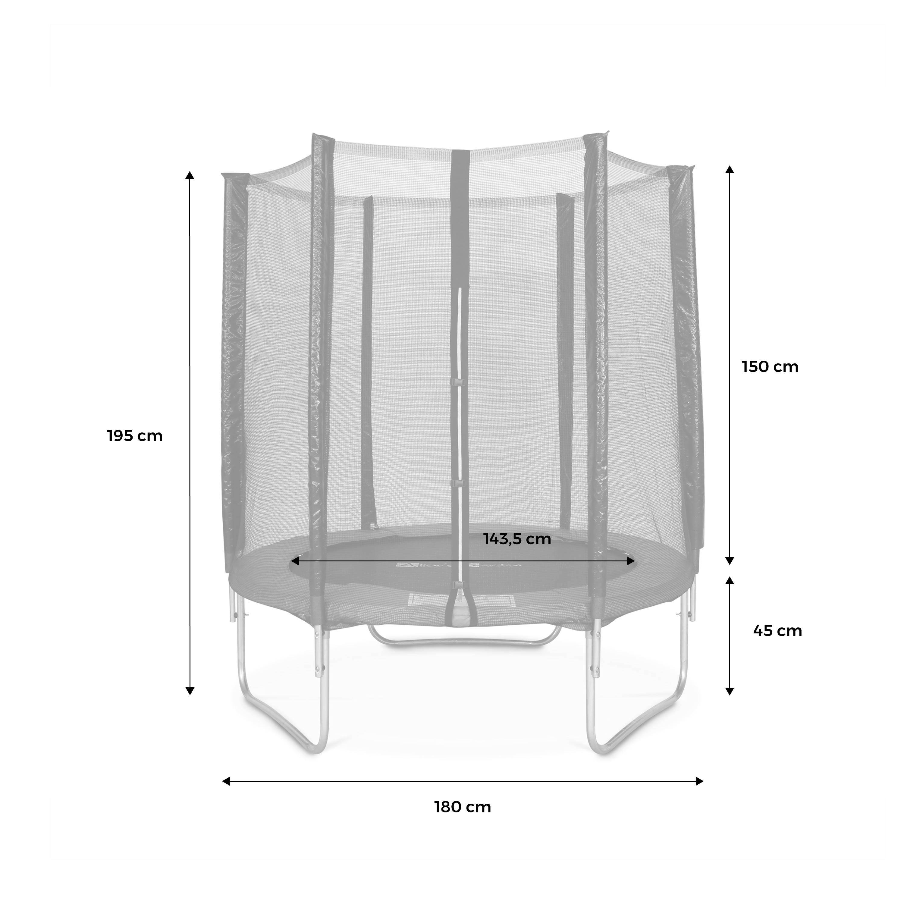 Rete di sicurezza per trampolino resistente alle intemperie con