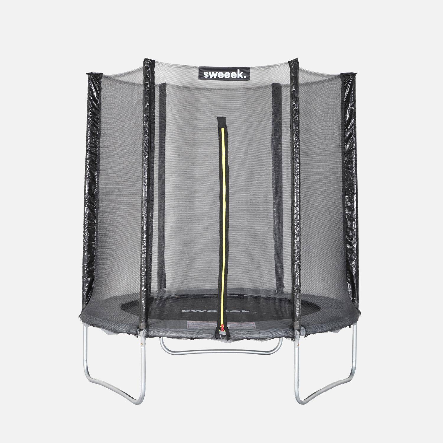 Trampoline Cassiopée Ø 180 cm en veiligheidsnet Photo1