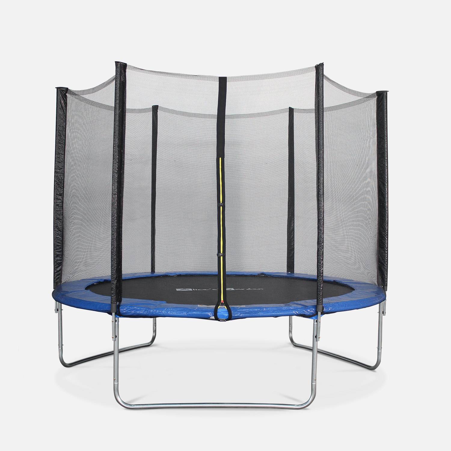 10ft Trampoline with safety net, Blue | sweeek