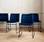 4-er Set Stühle aus Samt, Beine aus Metall - Mumbai  | sweeek