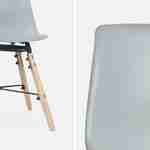 Set di 4 sedie grigie per bambini, legno di faggio, L30.5x P36 x H56cm, CHARLIE Photo3