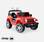 Elektrische kinderauto JEEP Wrangler Rubicon - 12V - met afstandsbediening en autoradio - Rood | sweeek