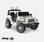 JEEP Wrangler Rubicon 2 ruedas motrices blanco, coche eléctrico 12V  | sweeek