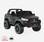 Elektrische kinderauto TOYOTA Hilux - 12V - met afstandsbediening en autoradio - zwart | sweeek