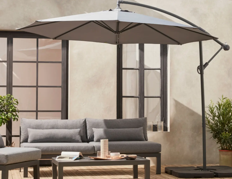 centrale mast- en zweefparasols sweeek