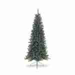 Sapin de Noël artificiel de 150cm - Nanton - forme conique, aspect réaliste, pied inclus Photo1