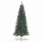 Künstlicher Weihnachtsbaum 210 cm - NANTON - konische Form, wahrheitsgetreues Aussehen, inklusive Ständer Photo1