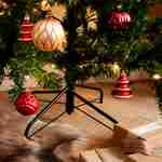 Árvore de Natal artificial com kit de decoração - Toronto 150cm - verde com decorações vermelhas e douradas Photo5