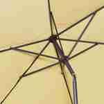 Touquet, ronde Parasol Ø300cm met centrale mast Photo4